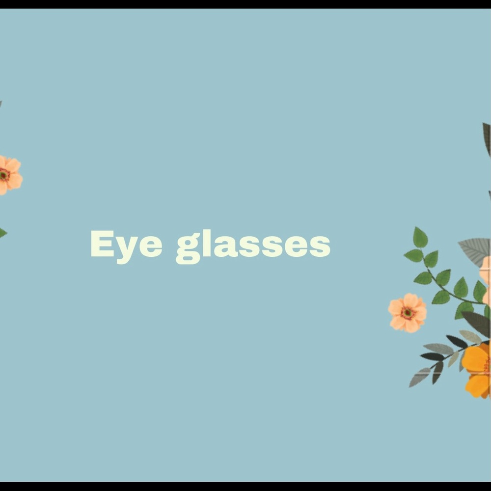 Eye glasses